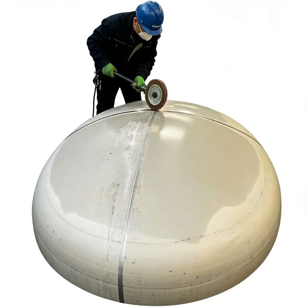 Metal Tank Head Stainless Steel 304 2:1 Eliptical Dished End Cap 30mm Thickness